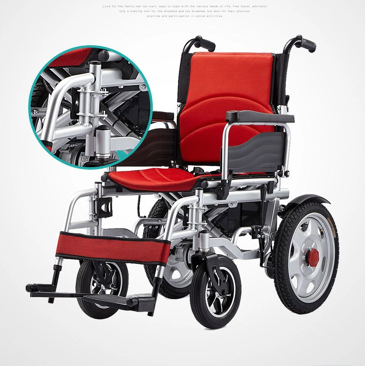 6002 Electric Wheelchair Lithium Battery Dual-Use for Elderly