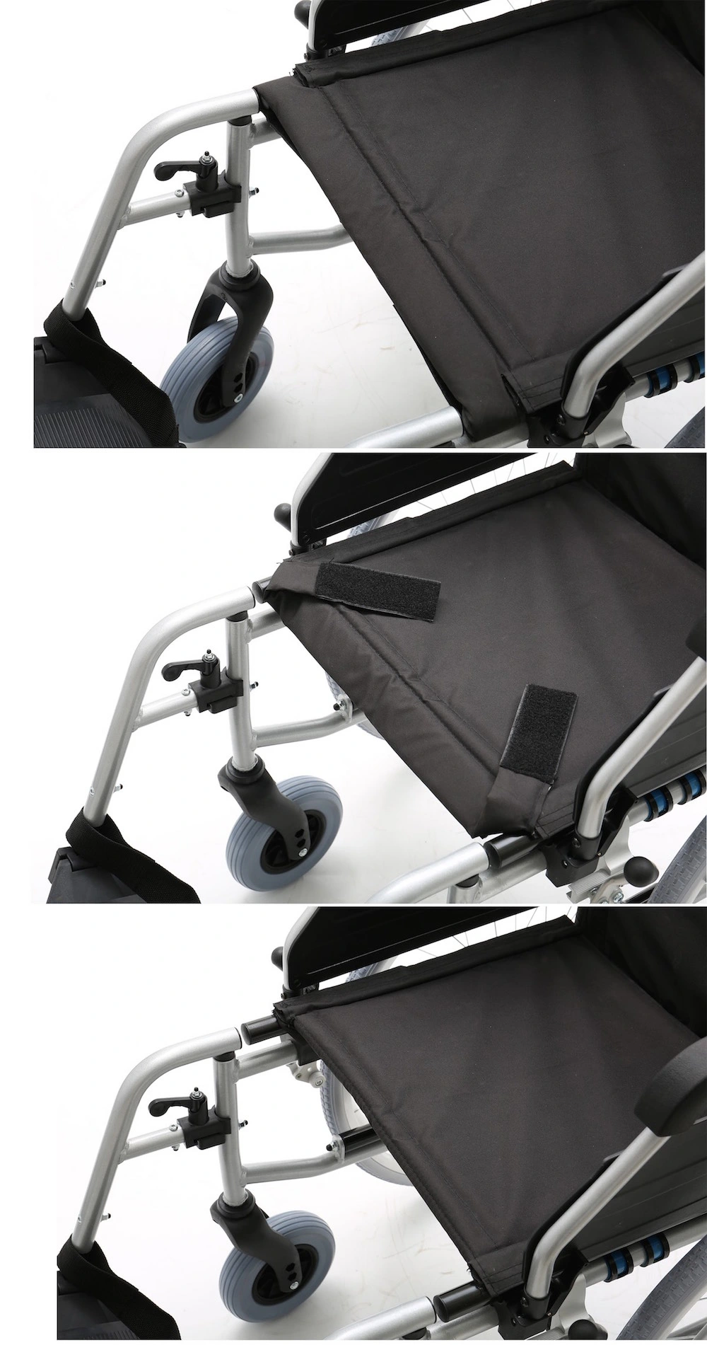 Steel Manual, Seat Depth Adjustable, Wheelchair (YJ-037J)