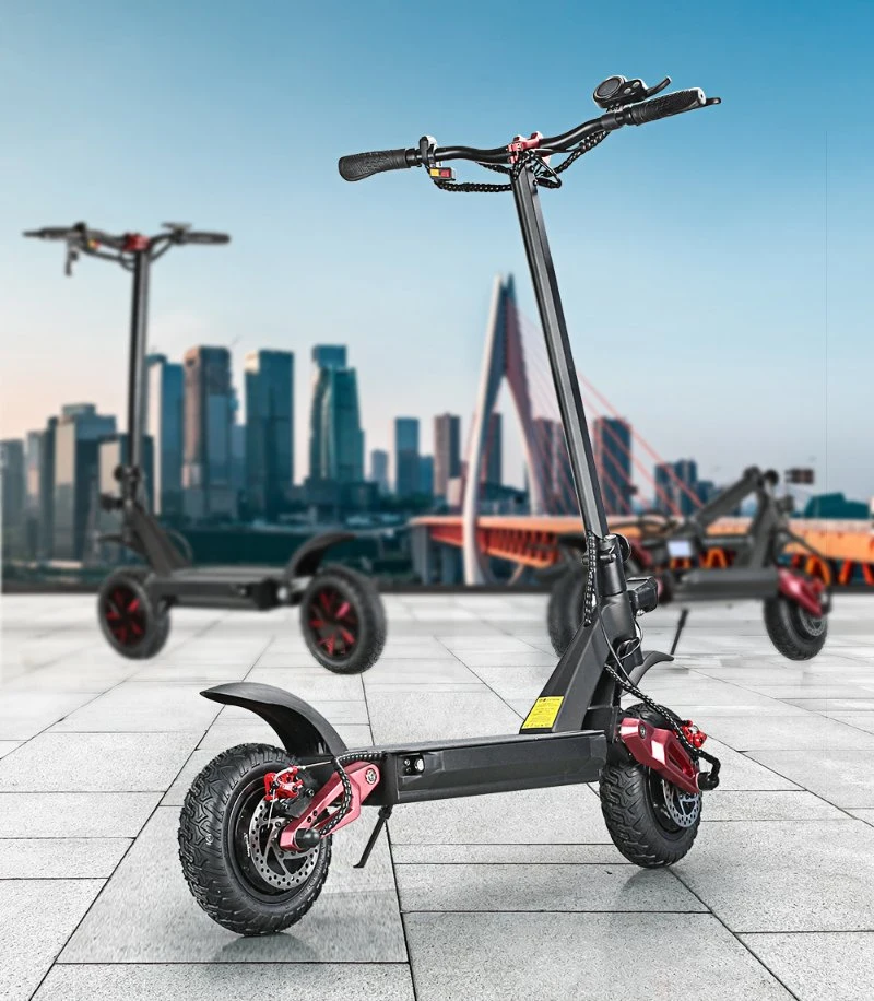 Fast Moving Two Wheel Foldable Electric Scooter, off Road Dual Motor Electric Scooter