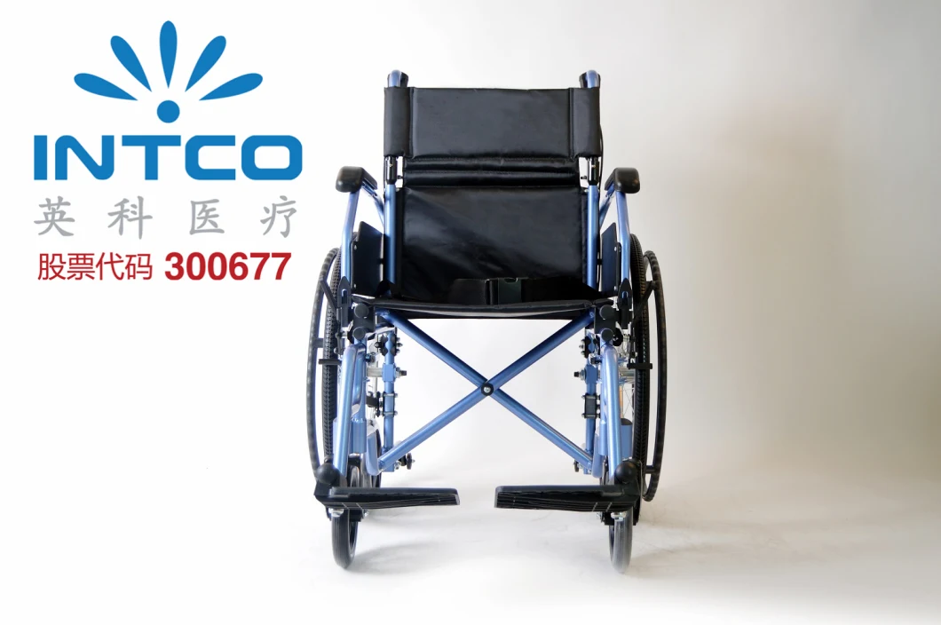 Mobility Aids Aluminum Foldable Manual Wheelchair for Disabled People