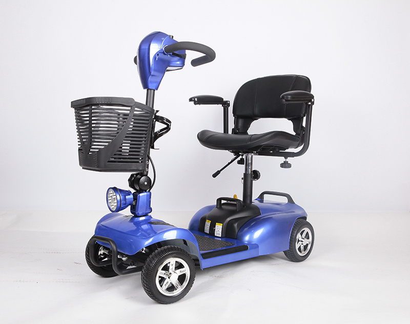 Four Wheel Electric Scooter with Seat for The Disabled