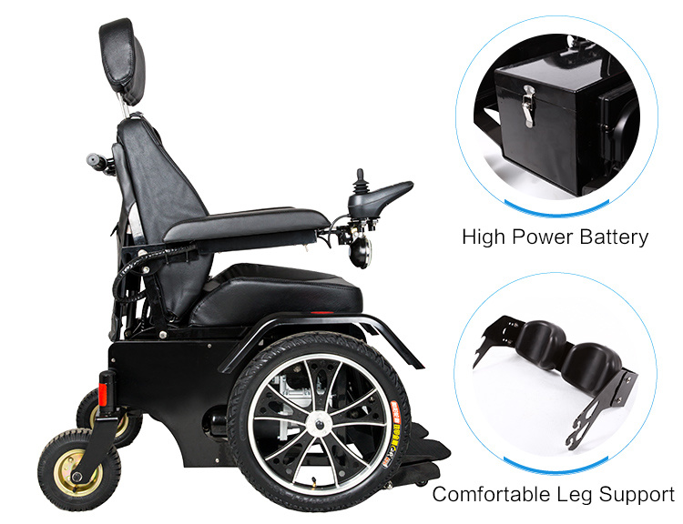 Seat up Down Power Standing Wheelchair