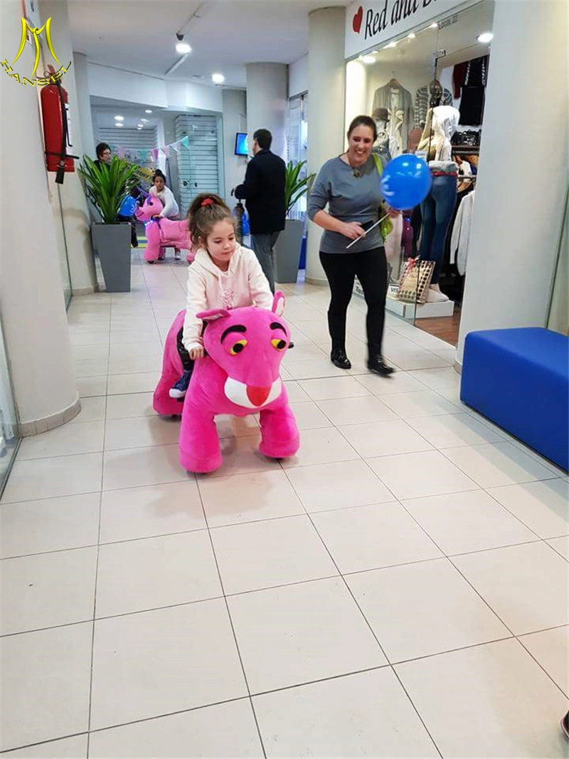 Hansel Amusement Rides Coin Operated Moving Animal Scooter Rides in Mall