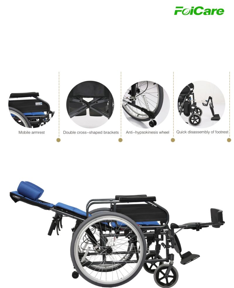 Foinoe FC-M6 Cheapest Wheelchair Wheel Manual Wheelchair for Disabled