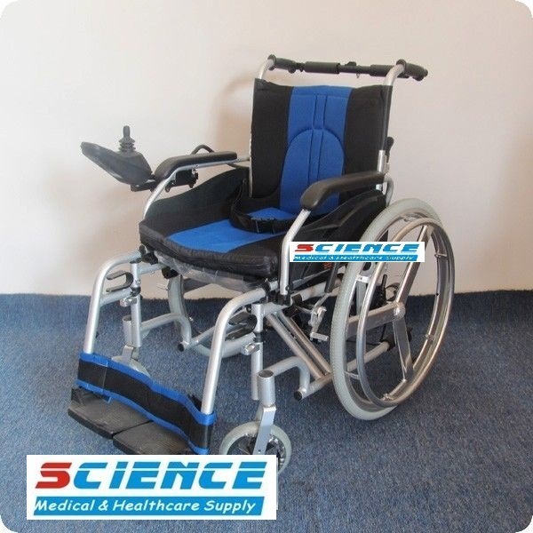 Aluminum Power Wheelchair Electric Wheelchair with Air Wheels