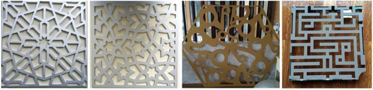 External Perforated Aluminum Facade Material Cladding Panel
