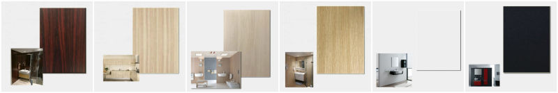 Wall Cladding Panel PVC Film Laminated Steel Sheet with Wood Grain Effect