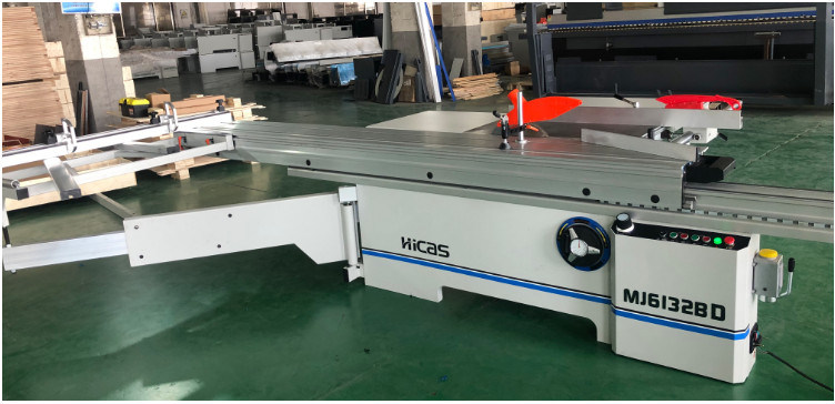 Electric Lift Sliding Table Panel Saw for Wood