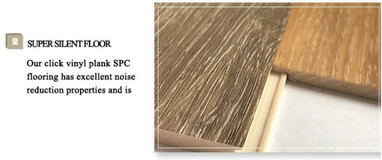 Click Together Wood Effect PVC Waterproof Laminate Flooring