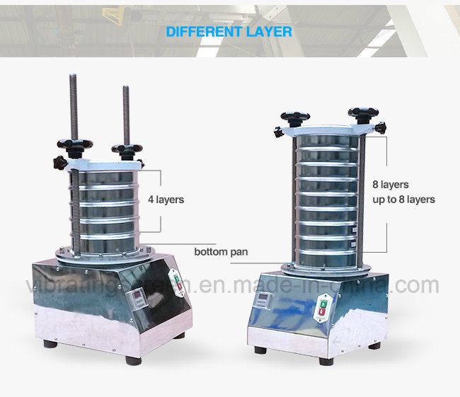 200mm Diameter Test Sieve Shaker for Particle Size Analysis