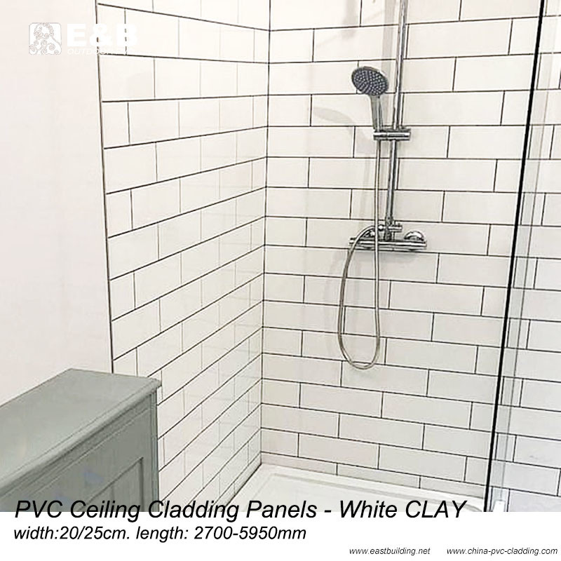 PVC Cladding Panels White Color