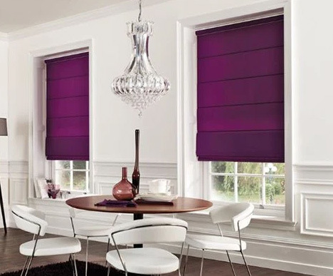 Interior Window Shade Decorate Window Fabric Roman Shade