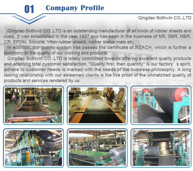 No Bonding Layer 10 mm Pulley Lagging Sheet