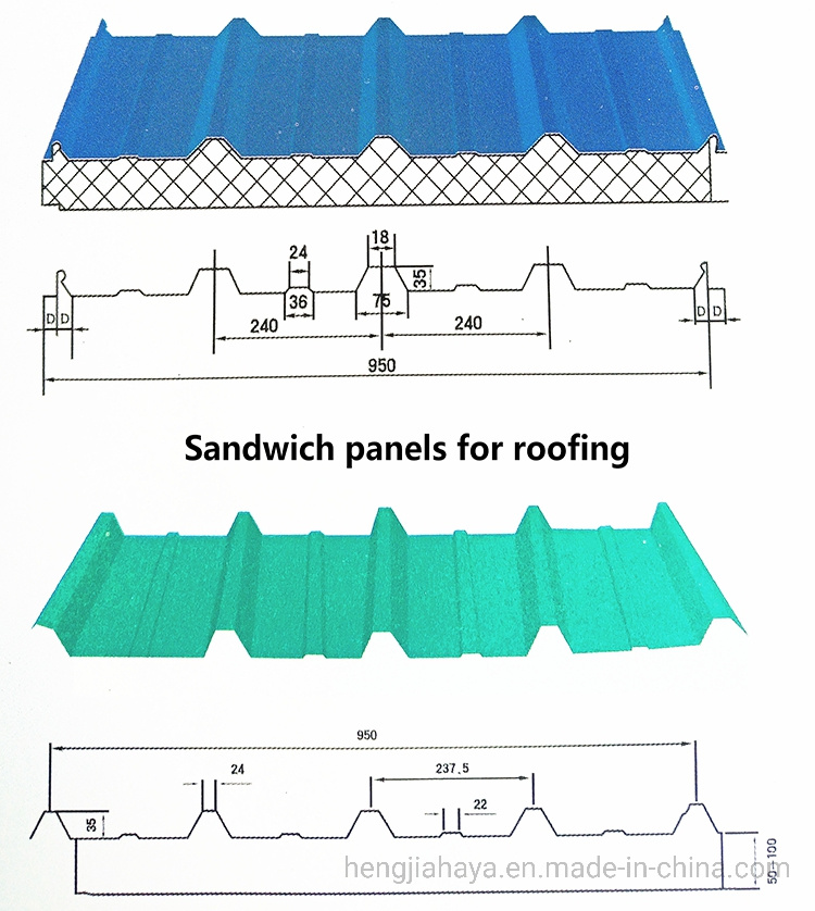 Factory Price Sandwich Panel EPS Rockwool Sandwich Panel