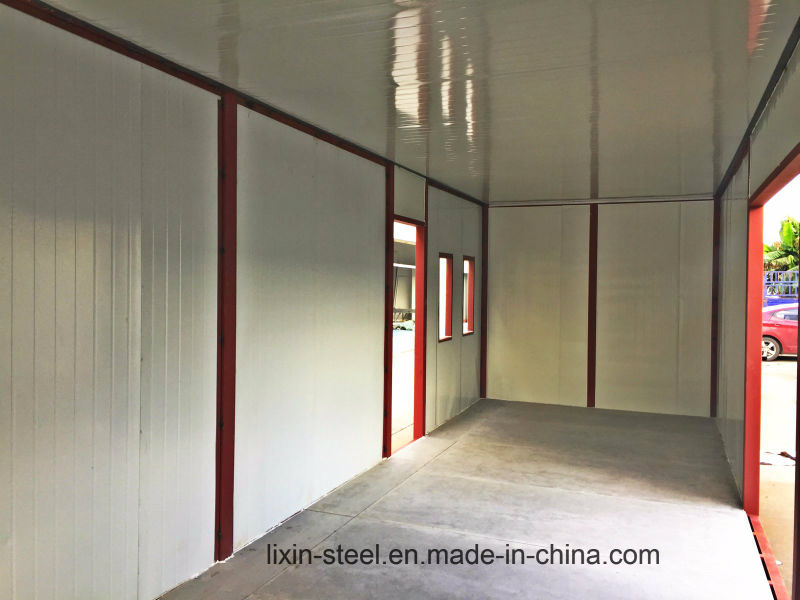 Galvanized Color Steel Sheet Rock Wool Sandwich Panel