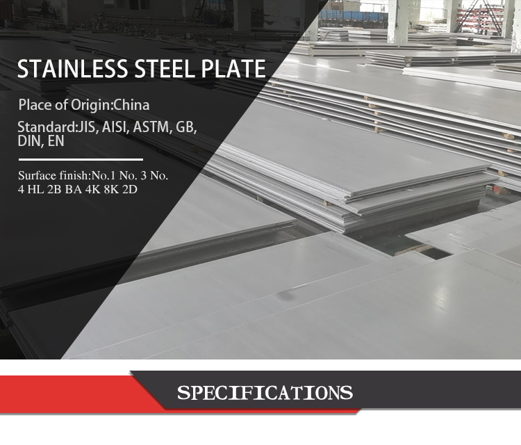 4X8FT Size Cold Rolled Stainless Steel Sheet