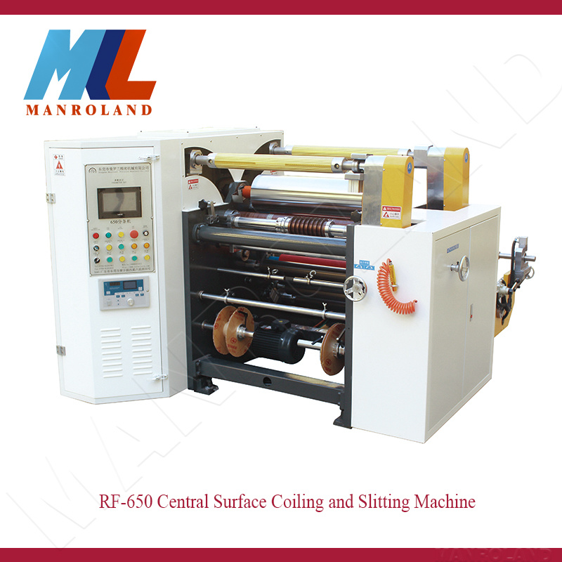 RF-650 Coil Products Film Automatic Central Surface Slitting Machine.