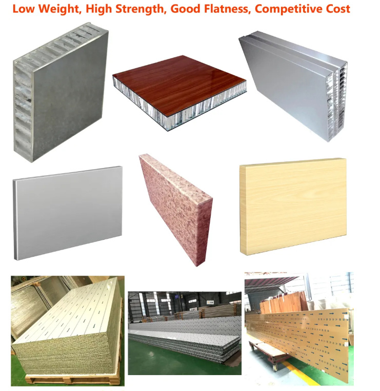 Aluminum Honeycomb Core Composite Panel with Fireproof Core