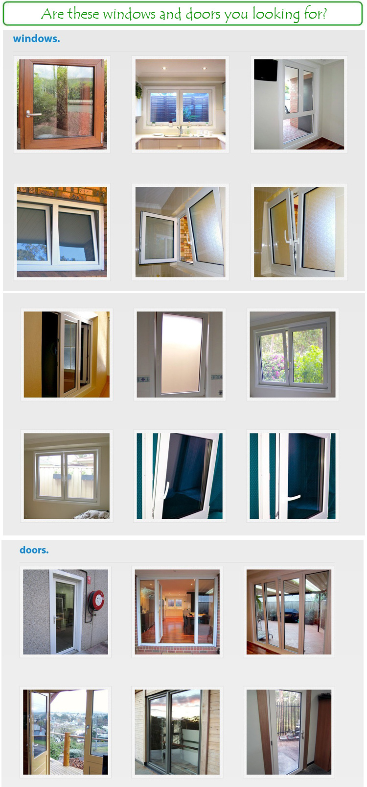 Hurricane Impact PVC Casement Window with Wooden Color