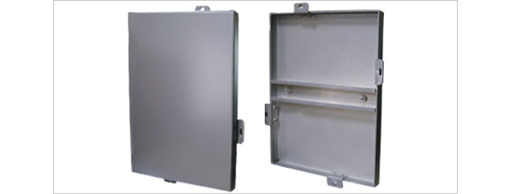 High Strength Fireproof Aluminium Alloy Metal Solid Panel Aluminum Facade Panel for Facade