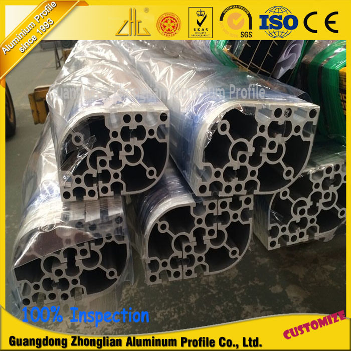 Aluminium Extrusion T Slot Profile for Industrial Assembly Line