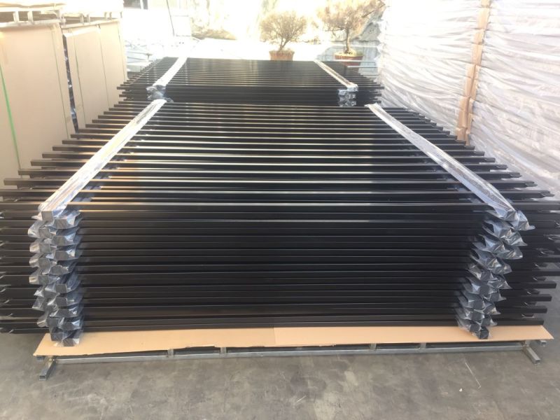 New Design Panels Fence Aluminum Black for Sale