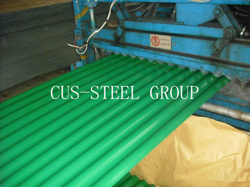Precoated Corrugated Profiled Sheets/Prepainted Waved Iron Sheets