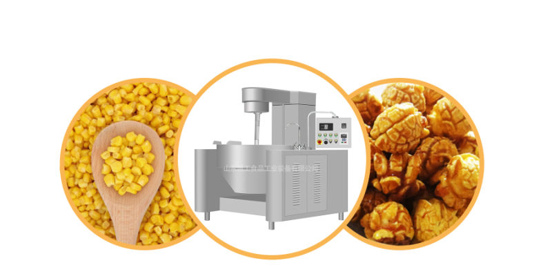 Popcorn Production Line with Automatic Production Line