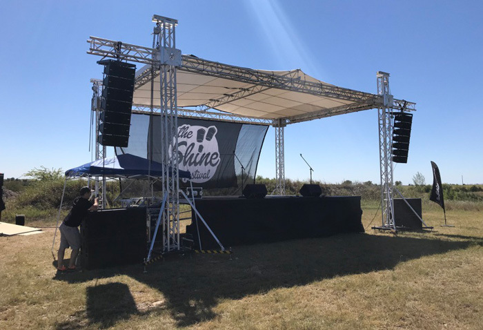 Hot Sale Aluminum Outdoor Concert Stage Truss