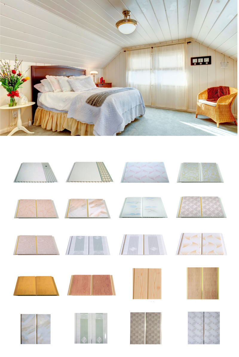 Easy Installation Home Decoration PVC Panel for Wall Bathroom Wall Panel