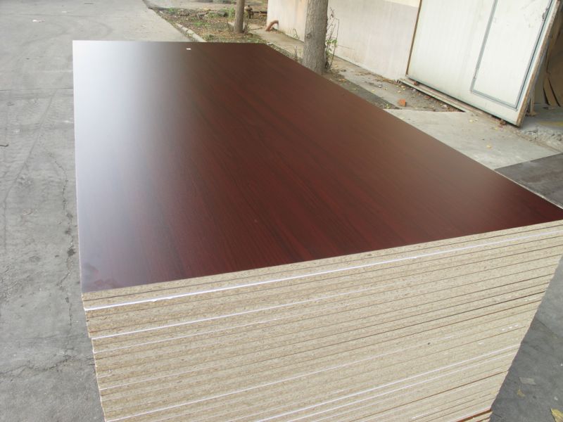 White/Wood Grain Melamine Wood Panel Particle Board