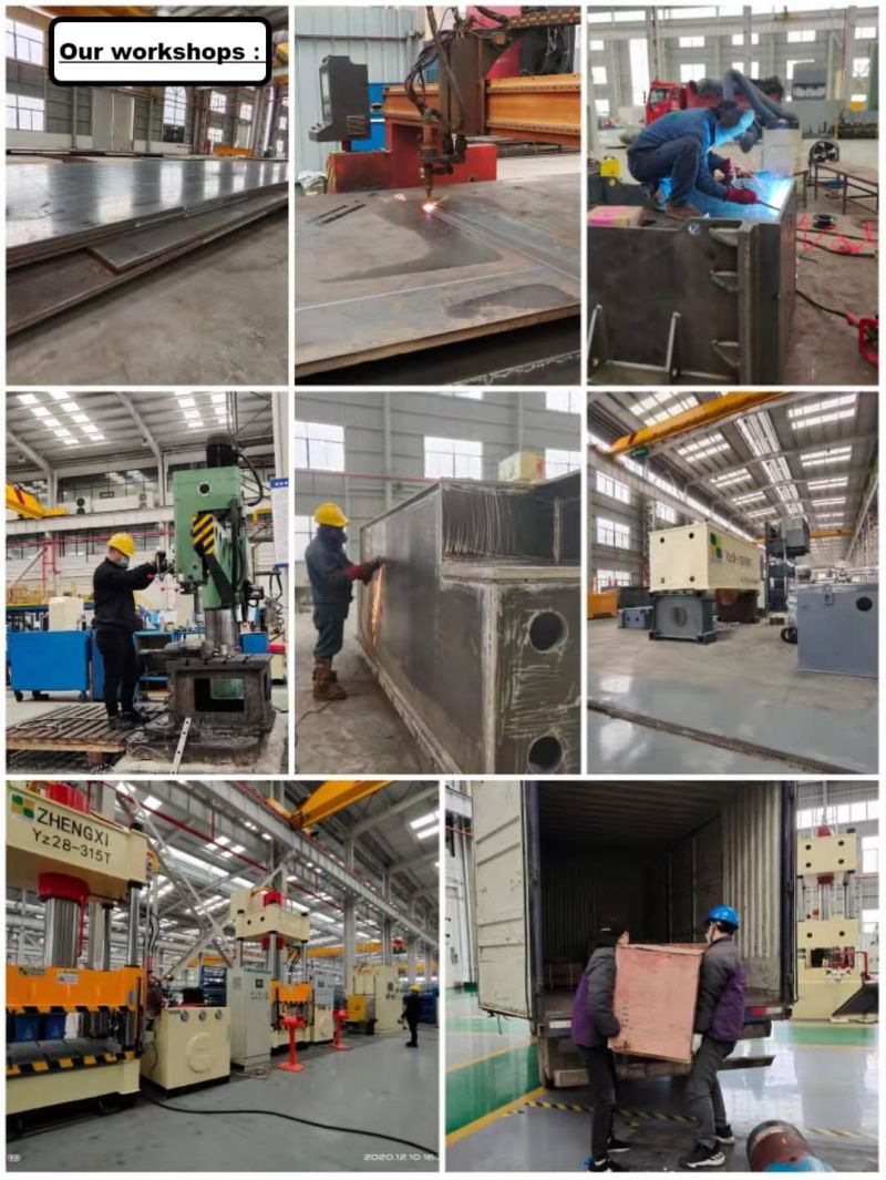 Q345b Tough Structure Wagon Door Thick Plate Stretching Machine