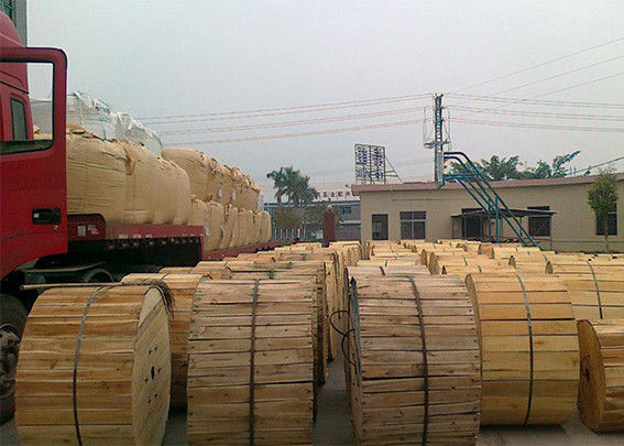 Aerial Fiber Cable of 80m Span Self-Supporting and Amored Sheath