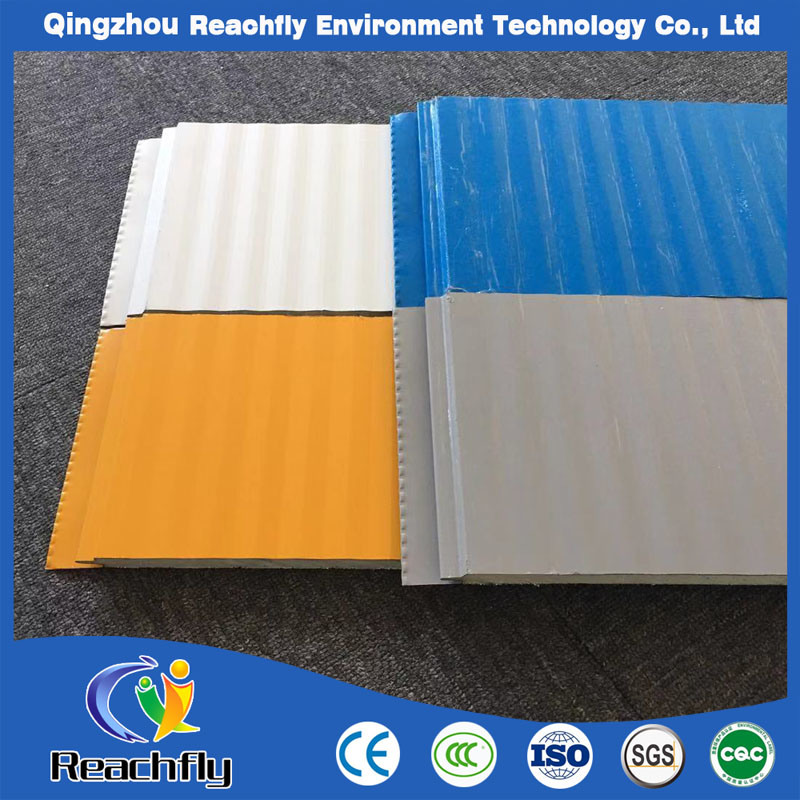Corrugated Steel Sandwich Panels for Exterior Wall Siding