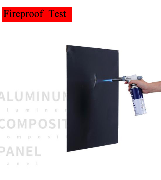 Fireproof Aluminum Composite Panels ACP Contruction Wall Cladding Decorative