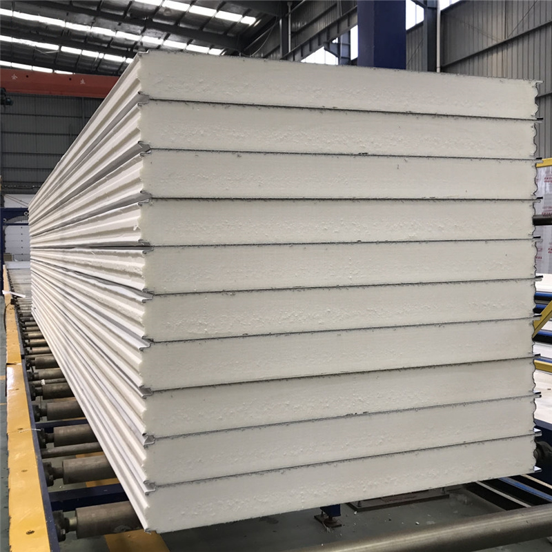 Fire Resistant PPGL Aluzinc Steel Sheet Smooth Surface Sandwich Panel