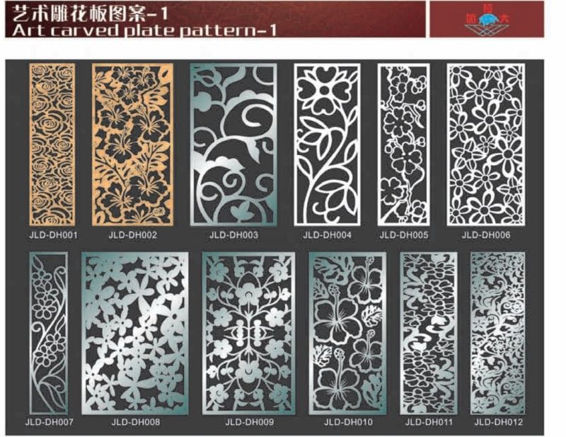 Aluminium CNC Cutting Decoration Panel for Exterior and Interior Wall Decoration Panel