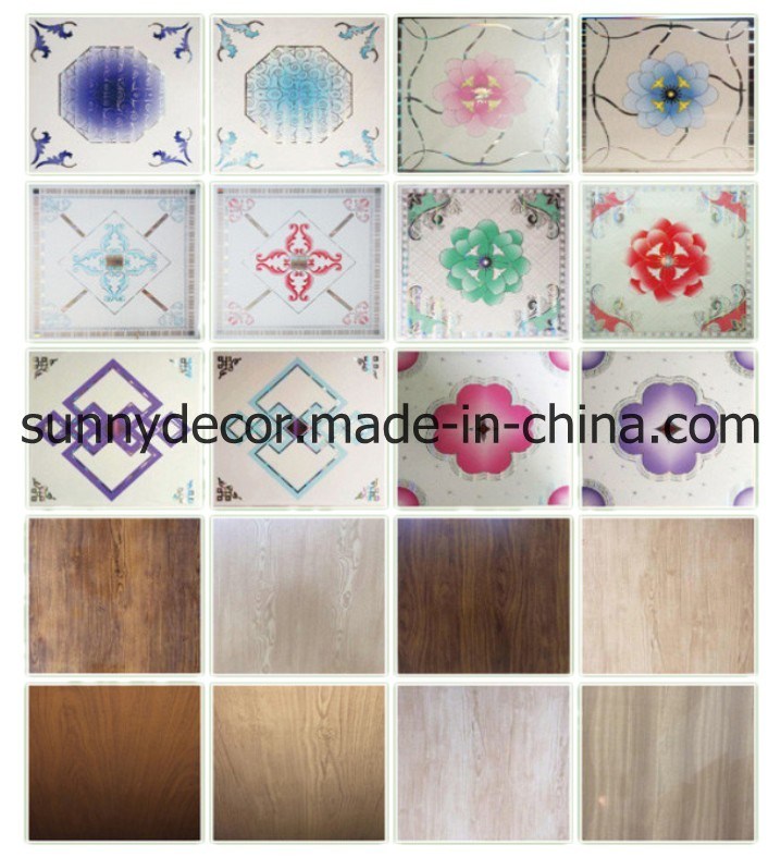 Lamination PVC Panel PVC Ceiling PVC Wall Panel Decoration Waterproof Material