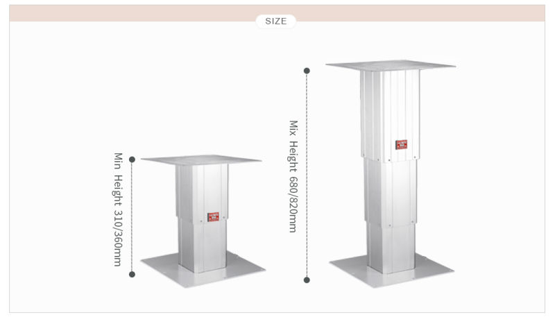 KD Tatami lifting column bed Pneumatic lift