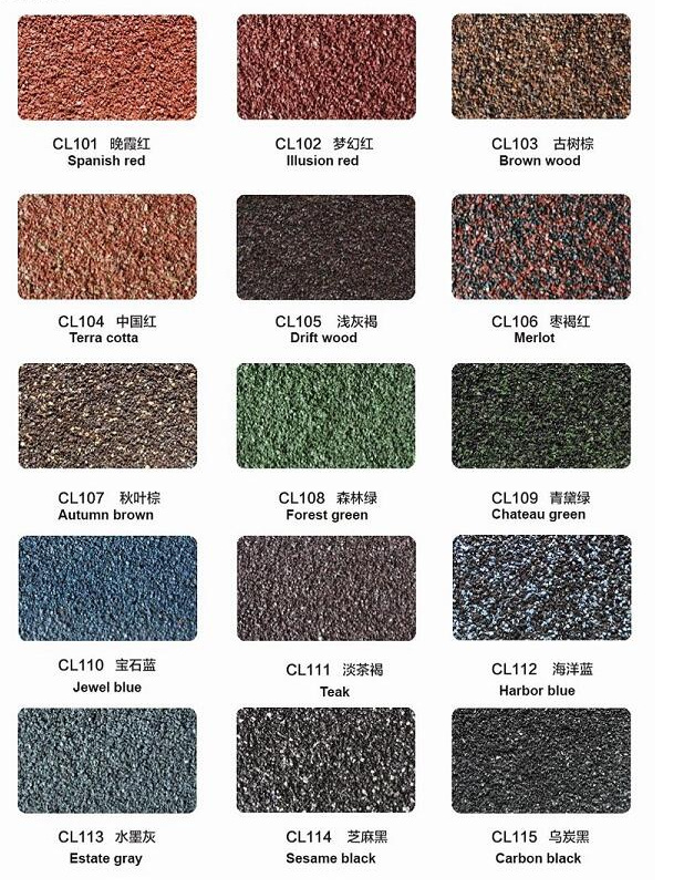 Korea Types of Roof Covering Materials Stone Coated Roofing Sheets