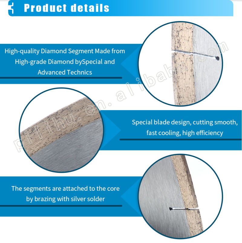 4.5" Types of Circular Saw Blades for Granite Marble