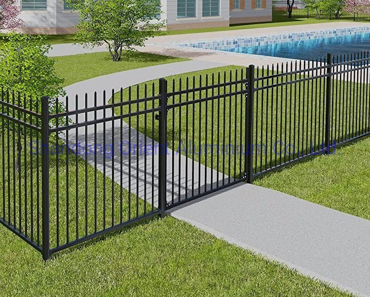 Residential/Commercial/Garden/Swimming Pool Fence for Security and Ornamental, Aluminum and Metal Material Fence Panel