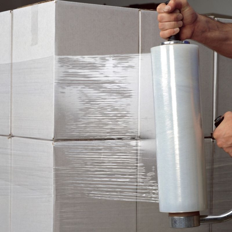 Transparent PVC/PE Shrink Film Customized Pallet Stretch Film