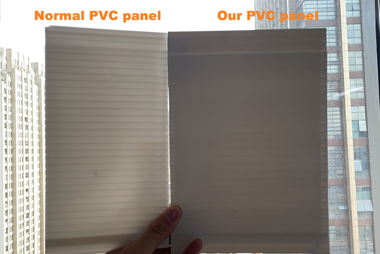 PVC Cladding Panels White Color