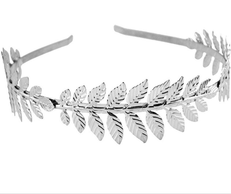 Fashion Jewelry Hair Accessories Metal Leaf Hair Band