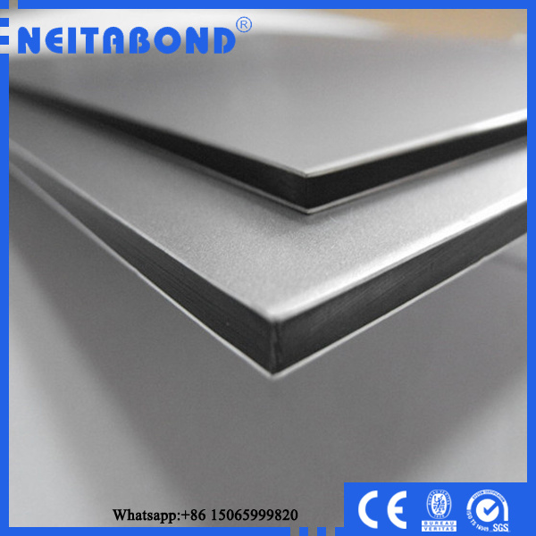 Polyethylene Core PVDF/PE Colored Decorative Aluminum Composite Panel