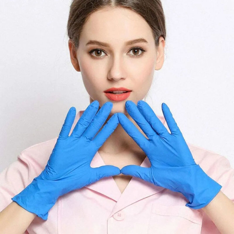 Labor Gloves Working Gloves Nitrile Golve Powder Free Flexible Use