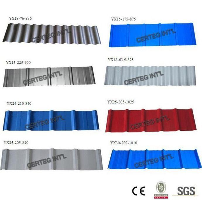 Galvanized Corrugated Steel Sheet Steel Roofing Types of Iron Sheets