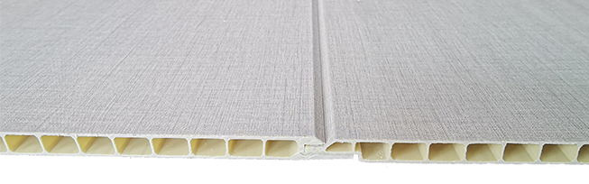 Plastic Sheet Wood Grain WPC Interior PVC Wall Panel