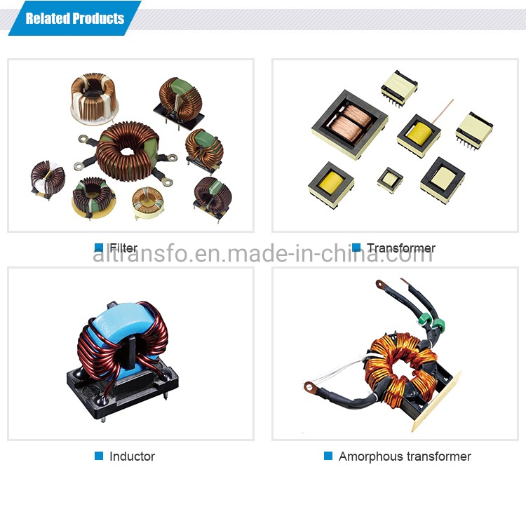 Toroidal ferrite iron core common mode choke/inductor